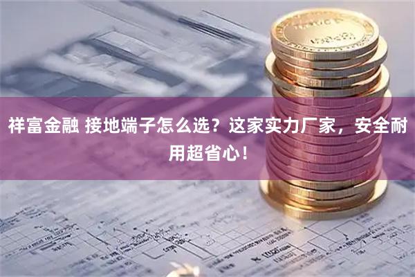 祥富金融 接地端子怎么选？这家实力厂家，安全耐用超省心！