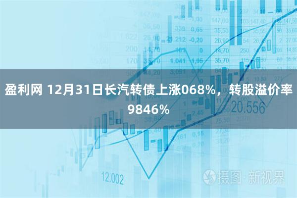 盈利网 12月31日长汽转债上涨068%，转股溢价率9846%
