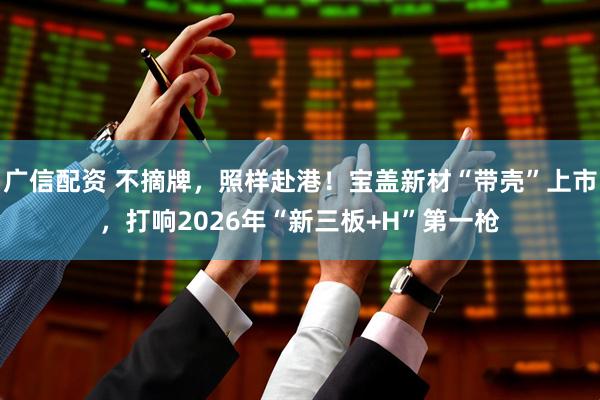 广信配资 不摘牌，照样赴港！宝盖新材“带壳”上市，打响2026年“新三板+H”第一枪